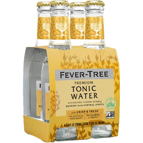 Fever Tree Tonic Water Nonalcoholic 4x200 mL