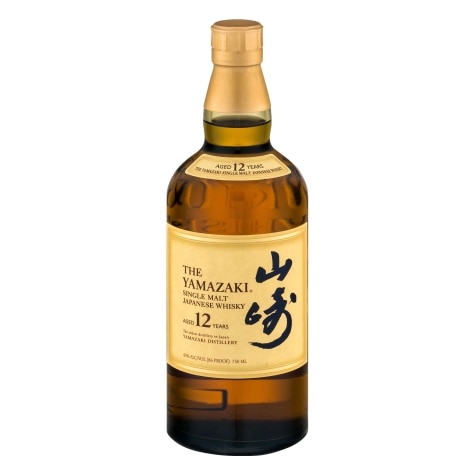 The Yamazaki Single Malt Whiskey 12 Year Old