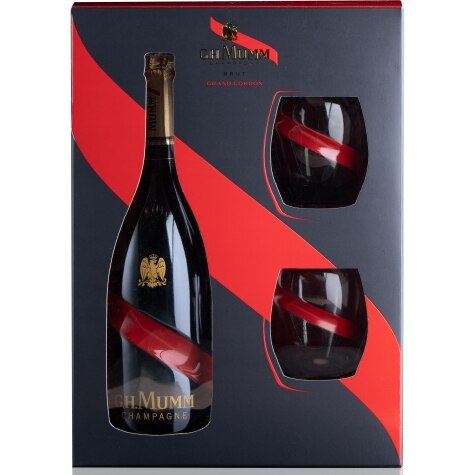 Champagne and Glasses Gift Set