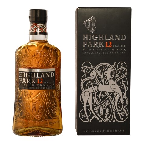 Highland Park 12 Years Single Malt Scotch Viking Honour – Five