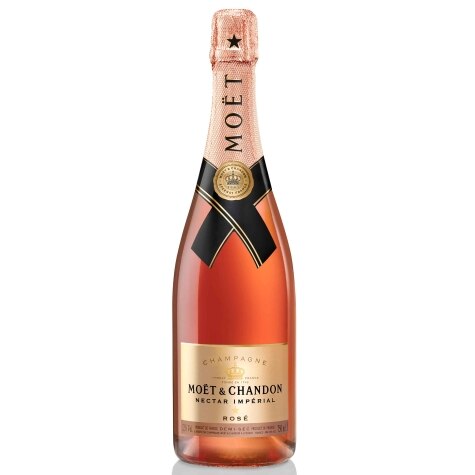 Moet & Chandon Champagne Brut Rose Imperial With Gift