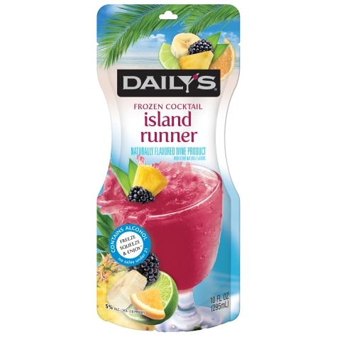 Daily's Jamaican Smile Frozen Cocktail - 10 fl oz Pouch