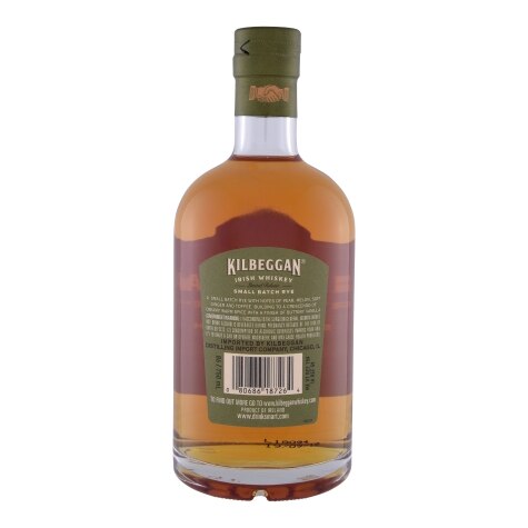 Kilbeggan Rye Irish Whiskey Small Batch