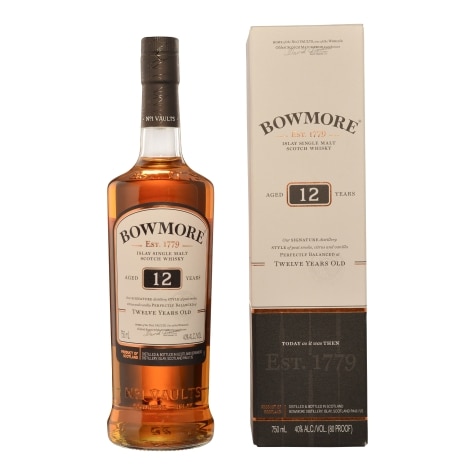 Bowmore Islay Single Malt Scotch 12 Year Old