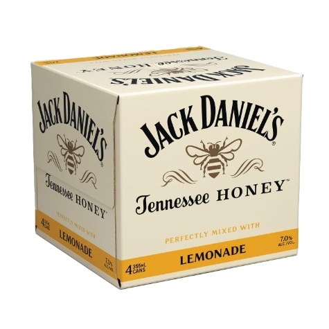 Jack Daniel's Honey and Lemonade Tennessee Whiskey Cocktail
