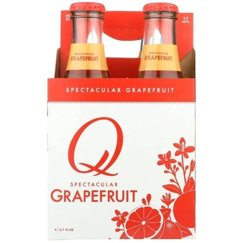 Q Spectacular Grapefruit Mixer Nonalcoholic 4x198 mL
